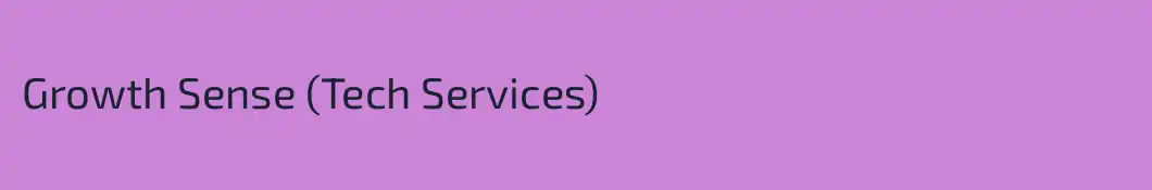 Growth Sense (Tech Services)